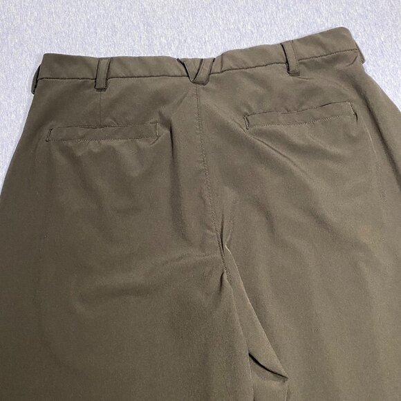 Duluth Trading Women's Black Pleated Flexellence Wide Leg Pants Size 14 - Picture 3 of 8